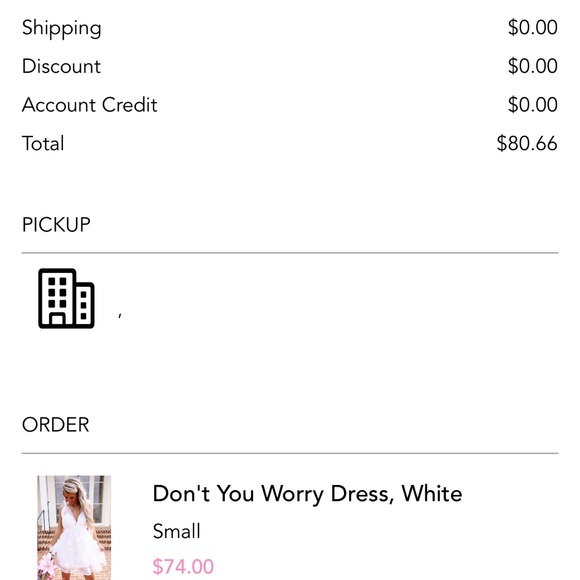 White floral & tulle dress - Picture 3 of 3